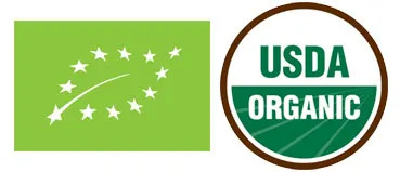 EU/USDA Organic Seals