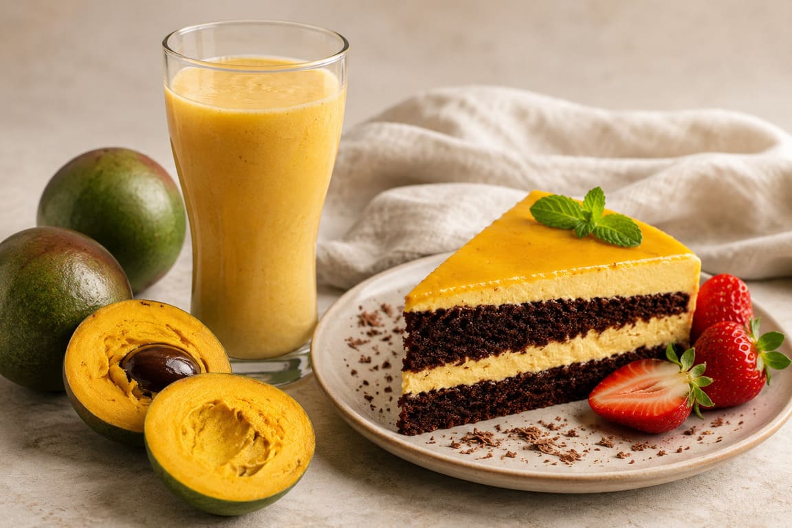 Lucuma smoothie