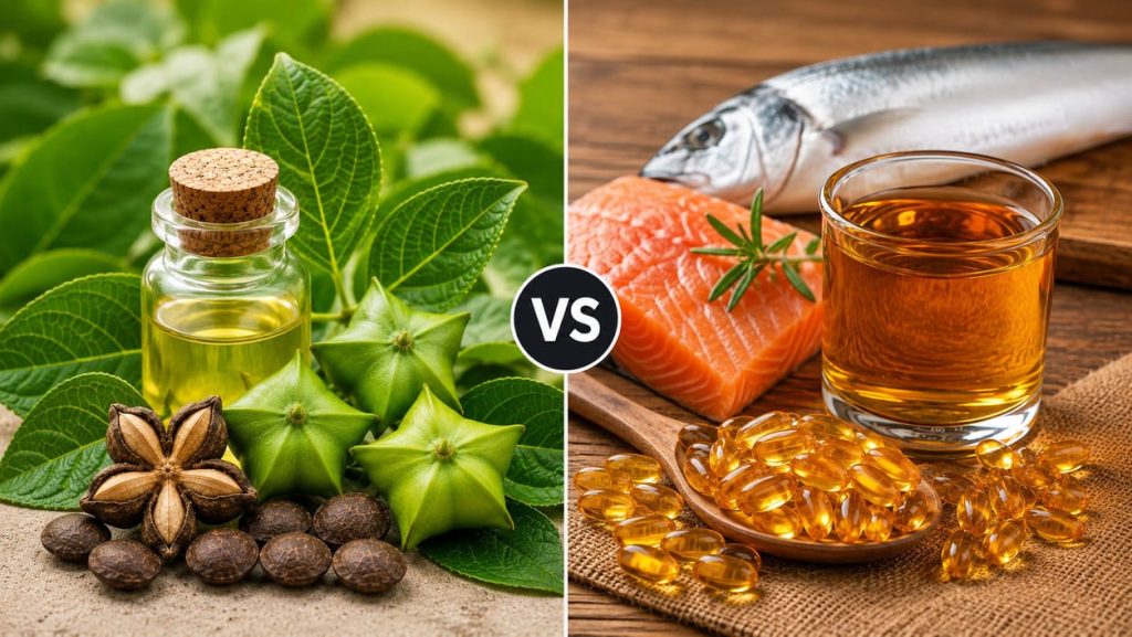 Sacha Inchi Oil vs Fish Oil